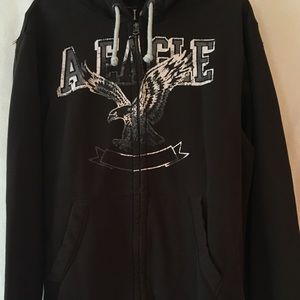 American eagle zip up sweatshirt